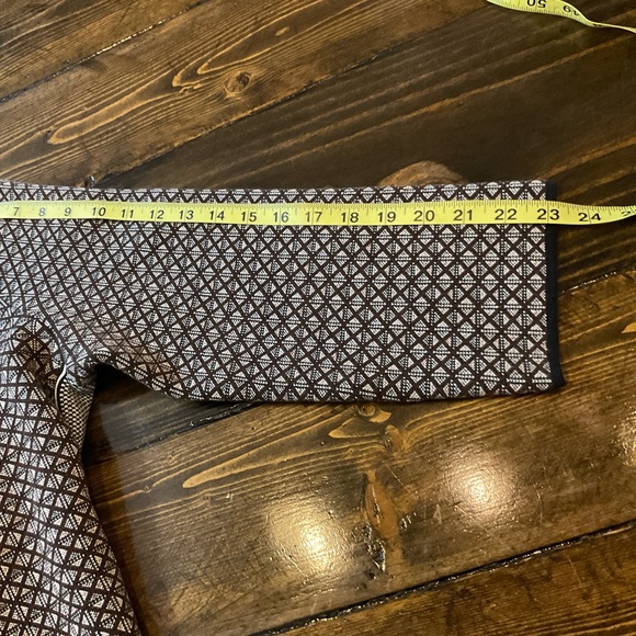 Tory Burch Brown and Cream Long Sleeve Sweater Dress like new condition. - Picture 8 of 13